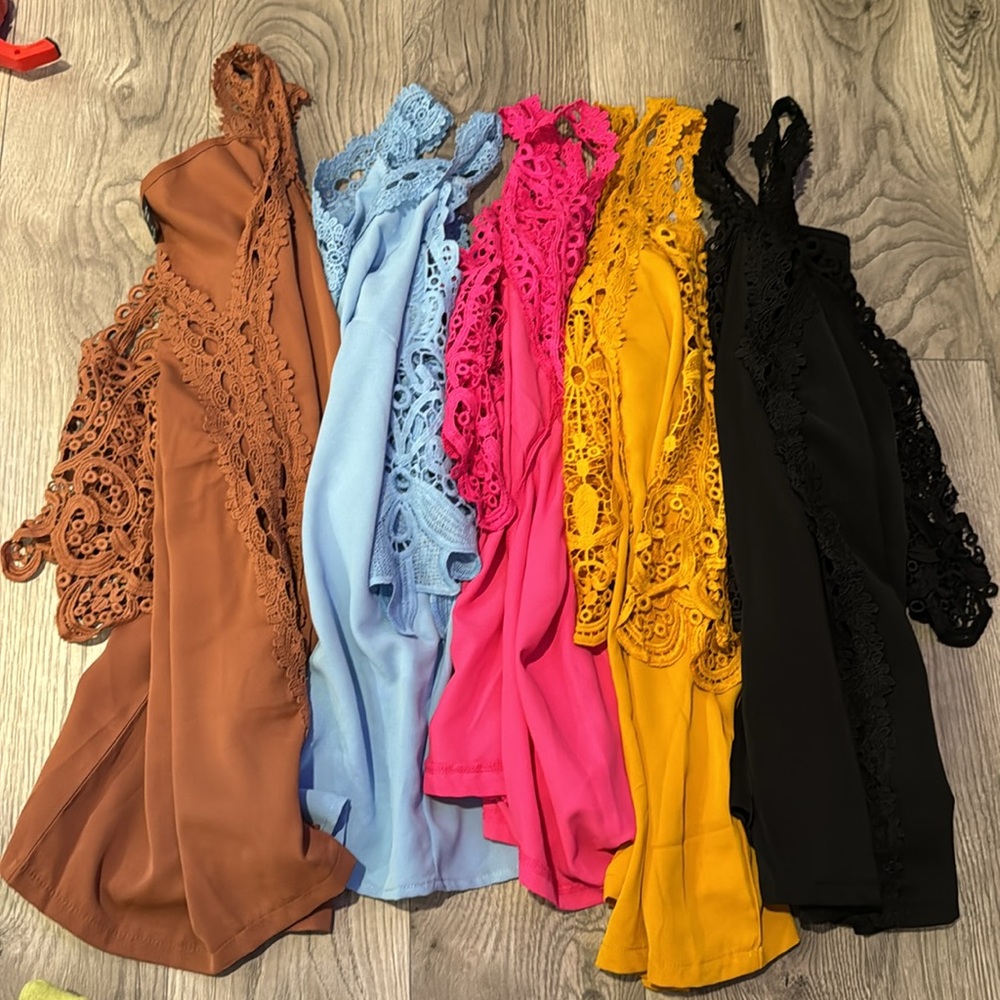 SHEIN curve 1x Blouse bundle
